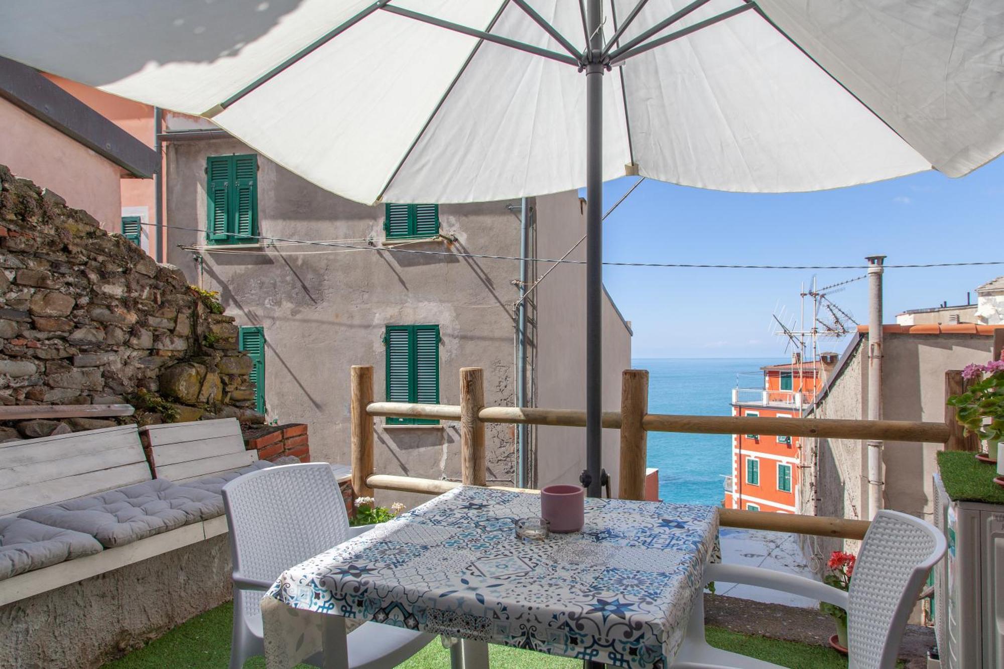 Ariel - Sea View Double Room Riomaggiore Kültér fotó